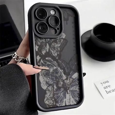 Top On Sale Product Recommendations!;INS Retro Butterfly Silicone Phone Case For iPhone 11 12 13 14 15 Pro Max Plus XS X XR SE2020 Shockproof Bumper Back Cases Cover;Original price: PKR 297.69;Now price: PKR 289.34;Click&Buy: https://s.click.aliexpress.com/e/_msOALBs Sparkly Phone Cases, Silicone Phone Covers, Retro Butterfly, Iphone Case Stickers, Phone Case For Iphone 11, Pretty Iphone Cases, Black Iphone Cases, Case For Iphone 11, Product Recommendations