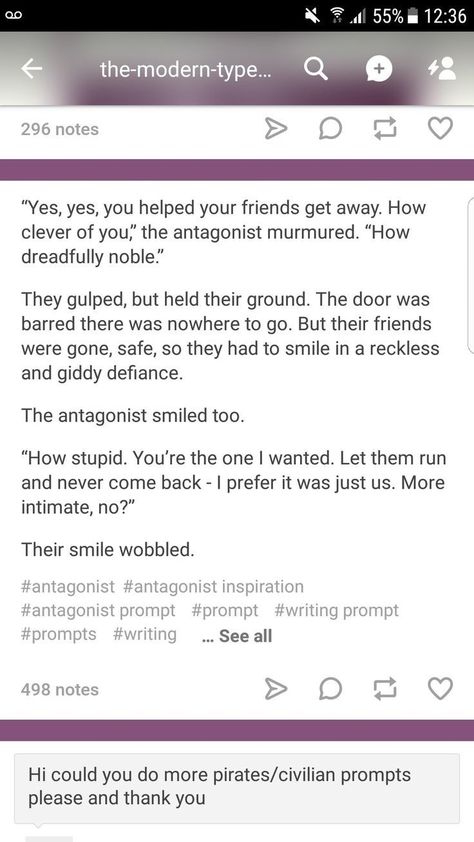 Intimate Prompts, Story Opening Lines, Opening Lines Writing Prompts, Villain Lines, Villain Prompts, Modern Typewriter, Hero Villain, Opening Lines, Mine Forever