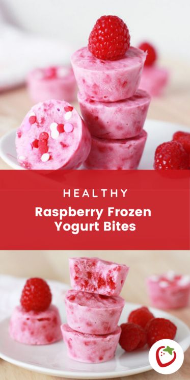 Raspberry Frozen Yogurt Bites - Super Healthy Kids Frozen Raspberry Yogurt Bites, Easter Healthy Snacks, Raspberry Frozen Yogurt, Frozen Yogurt Bites, Frozen Yogurt Recipes, Raspberry Yogurt, Raspberry Desserts, Yogurt Bites, Super Healthy Kids