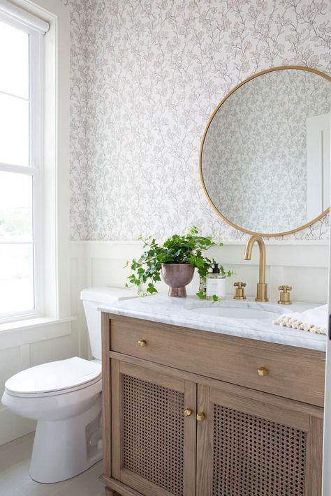 Powder room chandelier