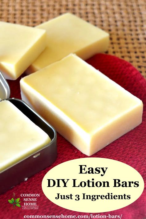 Make Lotion Bars, Easy Diy Lotion, Diy Lotion Bars, Lotion Bar Recipe, Make Lotion, Lotion Bars Diy, Homemade Lotion Bars, Lotion Bars Recipe, Easy Bar Recipes