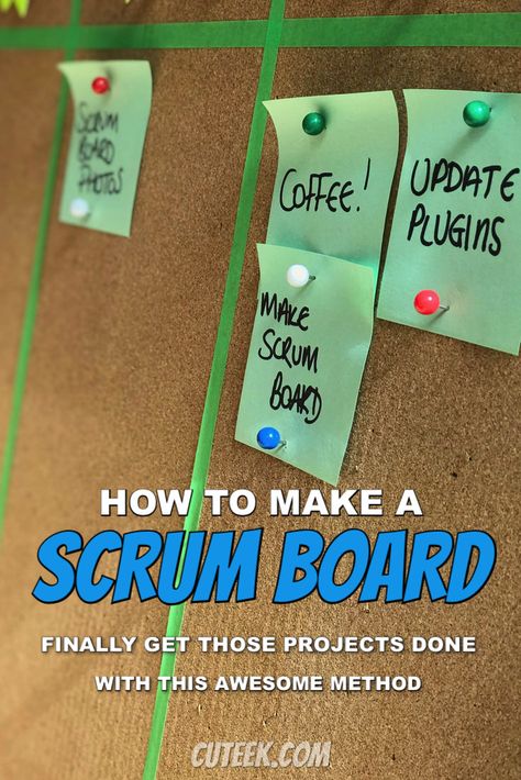 Scrum Board Office, Scrum Board Diy, Visual Project Management Board, Task Organization Board, Post It To Do Board, Personal Scrum Board, Athletic Director Organization, Project Organization Board, Kanban Board Ideas Personal