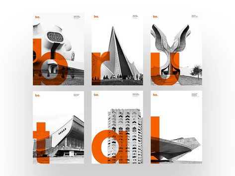 Architecture Design Poster, Brutal Architecture, Architecture Events, Posters Conception Graphique, Brutalism Architecture, Graphic Design Books, Event Poster Design, Flyer And Poster Design, Flyer Designs