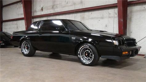 1987 BUICK GRAND NATIONAL 2 DOOR COUPE - Barrett-Jackson Auction Company - LGMSports.com Coupe, 1987 Grand National, Buick Grand National Gnx, 1987 Buick Grand National, Buick Grand National, Buick Cars, Classic Cars Trucks Hot Rods, Custom Muscle Cars, Old School Cars