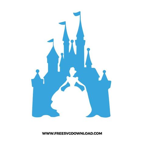 Cinderella Svg, Fairy Tale Projects, Disney Castle Silhouette, Disney Archives, Military Scrapbook, Disney Castles, Disney Png, Castle Silhouette, Disney Princess Castle