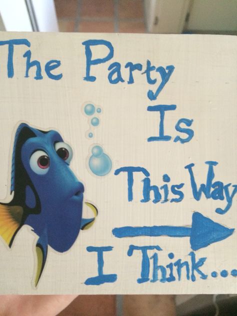 Nemo party. Dory quotes. Finding Dory party. Finding Nemo Baby Shower, Nemo Baby Shower, Finding Nemo Baby, Finding Dory Birthday Party, Fishing Baby Shower Theme, Finding Nemo Birthday Party, Nemo Baby, Dory Birthday Party, Finding Dory Party