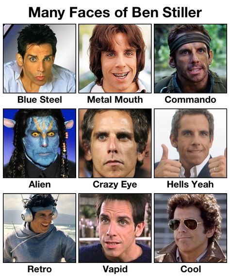 Many faces of funny guy ben stiller Humour, Funny Guy, Ben Stiller, Crazy Eyes, Geek Gadgets, Many Faces, Man Humor, Father And Son, Funny Things