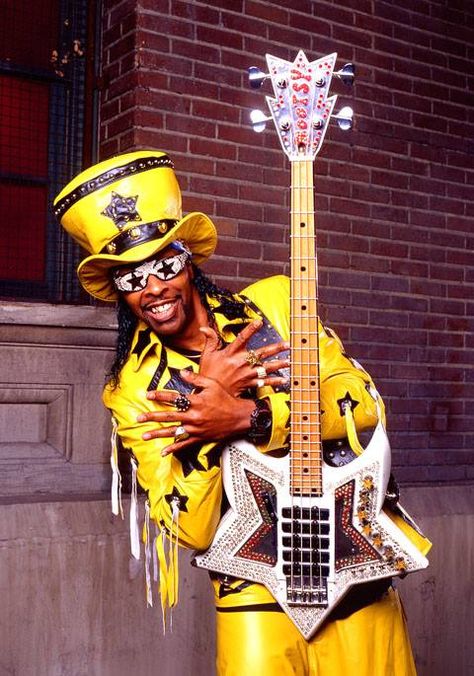 Parliament Funkadelic, Bootsy Collins, Funk Bands, Rock And Roll History, Funk Music, Funky Music, Old School Music, Photographie Portrait Inspiration, Rock N’roll