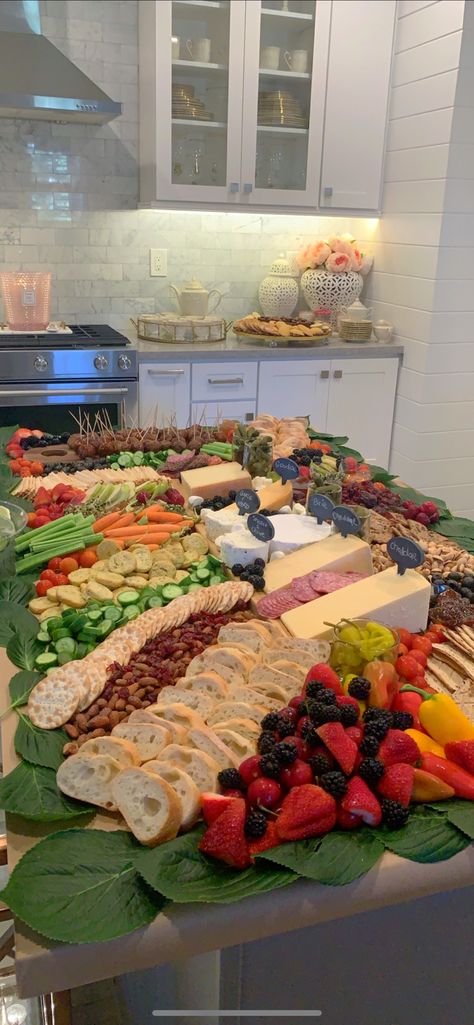 My kitchen island Charcuterie Board Kitchen Island, Charcuterie Board On Kitchen Island, House Warming Appetizer Ideas, House Warming Charcuterie Board, Charcuterie Board On Island, Kitchen Island Charcuterie Board, Charcuterie Island, Island Charcuterie Board, Island Charcuterie