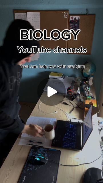 Mark on Instagram: "Here are some YouTube channels that can help you with studying BIOLOGY   Every channel is a little bit different and oriented on specific things/topics. Check them out   Let me know what you think! For more tips don’t forget to follow @marks.vds   #study #studygram #studying #studymotivation #biology" Dorm Rooms, Biology, Biology Youtube Channels, Biology Study Tips, Studying Biology, Study Biology, Study Motivation, What You Think, Dorm Room