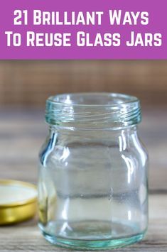 Small Jar Diy Ideas, Glass Jar Ideas Upcycling, Upcycling, Recycle Glass Jars Ideas, Repurpose Small Glass Jars, Uses For Small Glass Jars, Glass Jar Recycle Ideas, Ways To Use Glass Jars, Reusing Jars Ideas