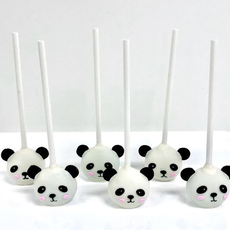 Amigurumi Patterns, Pandas, Zoo Animal Cake Pops, Cute Cakepops, Panda Cake Pops, Slatki Sto, Zoo Animal Cakes, Bubble Gum Party, Animal Cake Pops