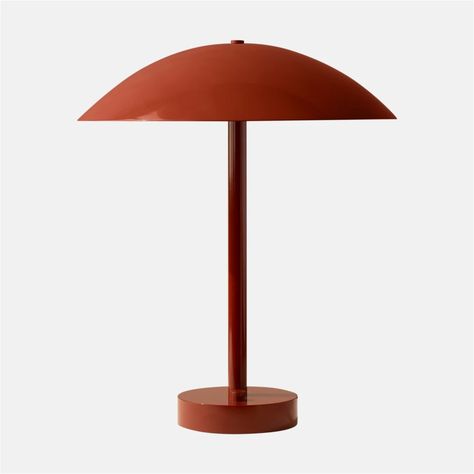 The Expert - Arundel Table Lamp - Red / Red Red Table Lamp, Red Lamp, Task Lamp, Red Table, Task Lamps, Red A, The Expert, Functional Art, Metal Base