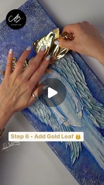 AB Creative on Instagram: "This Angel is just made from Aluminium Foil and Filler (Sparkle)! 😇 It’s crazy what kind of effects you can achieve at home! FULL Tutorial Link in Bio+Story (Or search ‘AB Creative’ on YouTube!) ❤️ The Original is For Sale on my Website: www.abcreativeoffical . Paints Used: @artezaofficial (10% Off Code: ABCreative10) . . . . . #fluidpour #instavideos #angel #instagood #sosatisfying #fluidpaint #abcreativeofficial #liquidart #fluidartist #fluidsoul #femalepainting #abstractartist #pouringpaint #flowerart #pourart #fluidartwork #beauty #dirtypour #pouring #artoftheday #acrylicblog #abstract_post #fluidart_daily #vid #fluidartfinds #acrylicpaint #viral #vids" Aluminium Foil, Insta Videos, Pouring Art, Aluminum Foil, Abstract Artists, Daily Art, Art Day, Flower Art, My Website