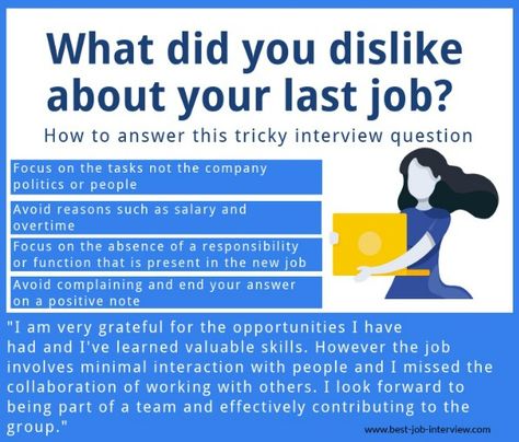 What did you dislike about your job? #interviewquestions Typical Interview Questions, Job Interview Prep, Job Interview Answers, Interview Help, Find Job, Job Interview Preparation, Job Interview Advice, Interview Answers, Interview Advice