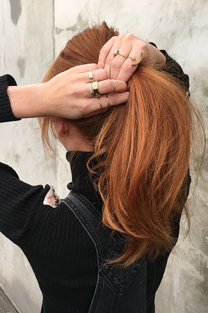 These Are L.A.'s Most In-Demand Spring Hair Color Trends+#refinery29 A single process golden copper base color with a few strategic highlights, if needed, for dimension. Auburn Hair, Spring Hair Color Trends, Cintia Dicker, Warm Browns, Ginger Hair Color, Spring Hair Color, Spring Hair, Spring Hairstyles, Red Hair Color