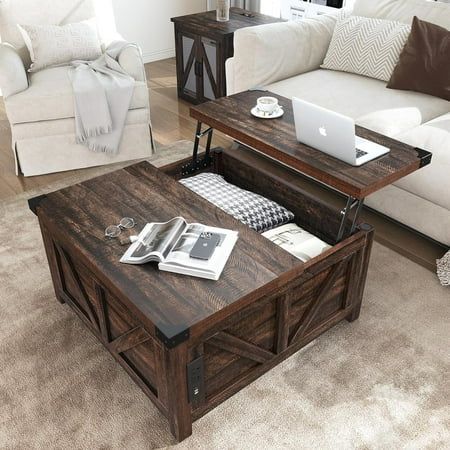 Coffee table with storage