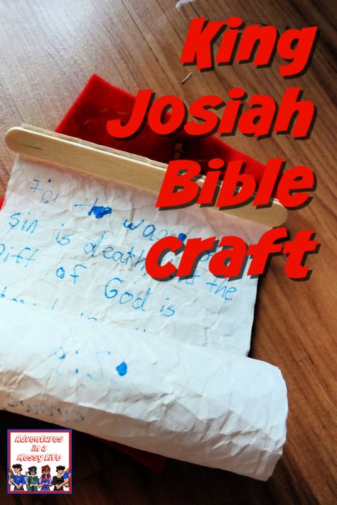 King Josiah lesson Josiah Bible Lesson, King Josiah Craft, King Josiah Activity, King Joash Craft Sunday School, King Josiah Craft Sunday School, Joash Bible Craft, Story Crafts, King Craft, King Josiah