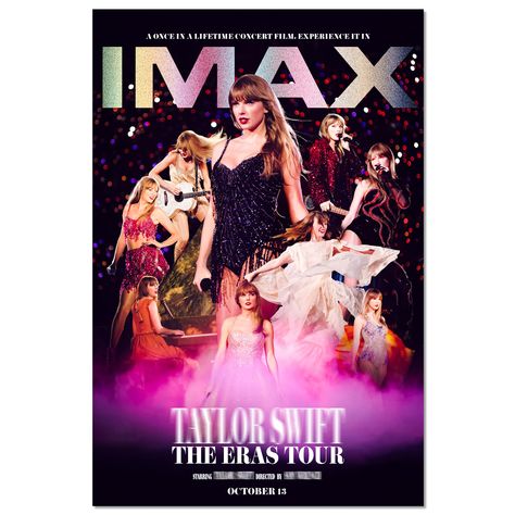 Wall Art, Swift, Taylor Swift, Eras Tour, Art Print, Film, Canvas, Wall, On Instagram