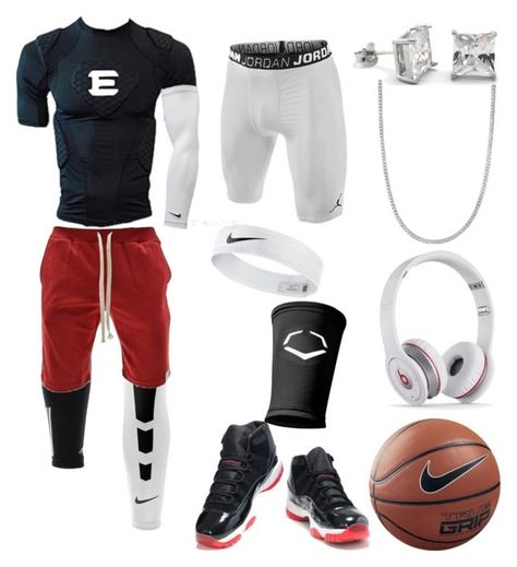 Mens Outfits Basketball, Basketball Style Outfit, Basketball Gear Men, Mens Basketball Outfits, Basketball Players Outfits Men, Basketball Fits Men, Basketball Clothes Outfits, Basketball Outfits Men, Basketball Essentials
