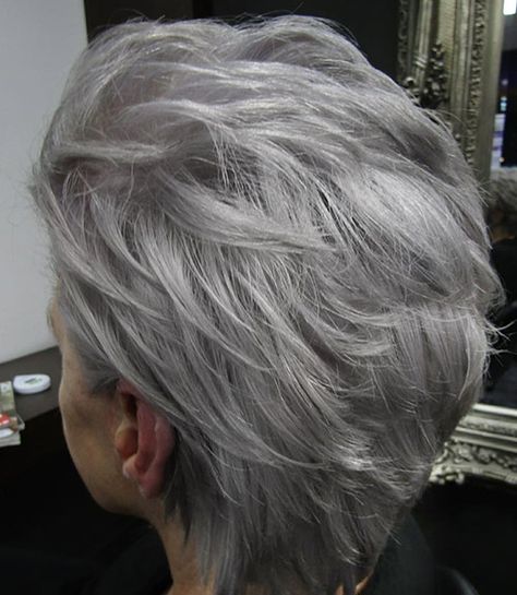 30 Stunning Gray Color Hairstyles For All Ages Ash Gray Hair Men, Grey Hair Color Men, Ash Gray Hair, Gray Hair Men, Hair Color Ideas For Men, Silver Hair Short, Dark Silver Hair, Men Mullet, Ash Gray Hair Color