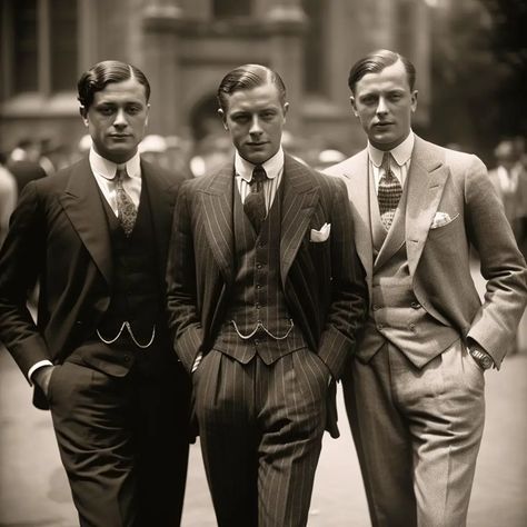 Men 1920s Fashion Gatsby, Men 20s Fashion, 1928 Mens Fashion, 1920s Men’s Clothing, Film Noir Fashion Men, Men 1930s Fashion, 1930s Mens Suit, Gilded Age Mens Fashion, Roaring 20s Aesthetic Men