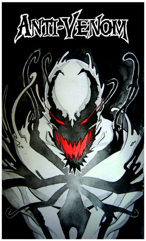 #Anti #Venom #Fan #Art. (ANTI-VENOM (SPIDERMAN) By: Vagavans. (THE * 5 * STÅR * ÅWARD * OF: * AW YEAH, IT'S MAJOR ÅWESOMENESS!!!™)[THANK U 4 PINNING!!!<·><]<©>ÅÅÅ+(OB4E) Vemon Spiderman, Anti Venom Spiderman, Anti Venom Marvel, Venom Wallpaper, Anti Venom, Venom Spiderman, Symbiotes Marvel, Venom Art, Venom Comics