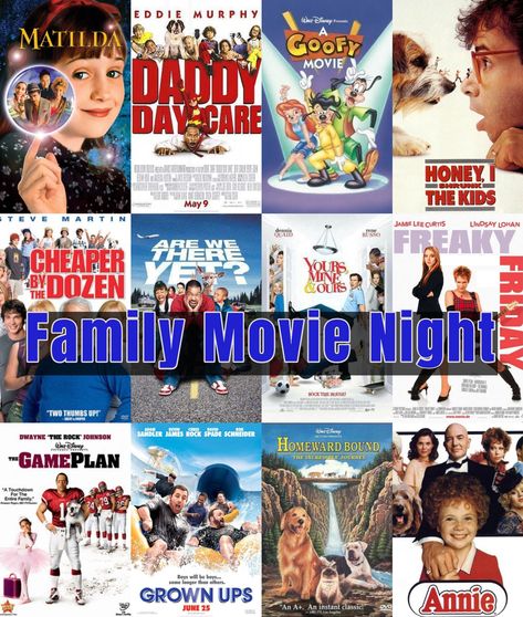 Not only are these films family friendly, they are all films about family. Movies For Family Movie Night, 90s Family Movies, Classic Family Movies, Eddie Murphy Movies, Family Friendly Movies, Movie Lists, Family Films, Tv Series To Watch, The Rock Dwayne Johnson