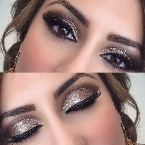 10 Fall Wedding Makeup Ideas !!!! - Musely Wedding Hairstyles And Makeup, Prom Make Up, Fest Smink, Beauty Make-up, Makijaż Smokey Eye, Make Up Looks, Makeup Goals, Prom Makeup, Eye Make