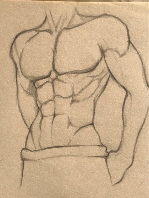 🎉 Thank you for 100k followers! To celebrate, I'm offering a FREE training program and digital products to enhance your art, drawing, and character design skills. Don't miss out – limited time only! Like, share, and stay tuned for details! 🖌✨ Pencil Body Sketch, Slim Muscular Male Drawing, Muscular Drawing Reference Poses, Drawing Muscular Men, Men Body Anatomy Drawing, Guy Body Sketch, Muscular Man Art Reference, Muscular Body Sketch, Mens Body Sketch