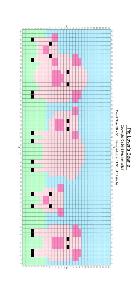 Pig chart - intarsia knitting #macrame #crochet #knitting Crochet Intarsia Charts, Pig Cross Stitch Patterns, Knitting Charts Animal, Picture Sweater, Intarsia Knitting Charts, Circle Diagram, Knitted Stuff, Macrame Crochet, Crochet Potholder