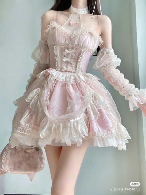 Kawaii Outfit Ideas, Aesthetic Dresses, Old Fashion Dresses, Kawaii Dress, Kawaii Fashion Outfits, Pretty Prom Dresses, Fairytale Dress, Elegantes Outfit, Really Cute Outfits