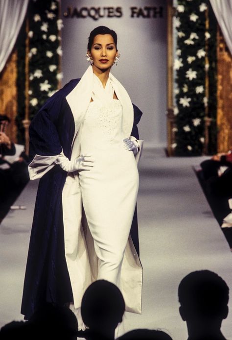 Couture, Haute Couture, Gurmit Kaur, 2000s Fashion Icons, Jacques Fath, Runway Fashion Couture, 90s Runway Fashion, Elegant Attire, 90's Fashion