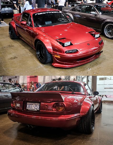 Widebody Mazda Miata Project Cars Ideas, Widebody Miata, Miata Mods, Miata Car, Mx5 Mk1, Mazda Roadster, Mazda Cars, Branson Missouri, Mazda Mx5 Miata