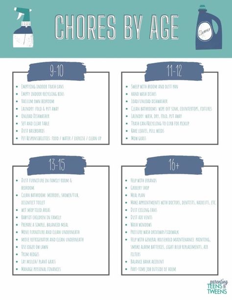 Chore Chart Teenagers, Life Skills For Teens, Teen Chore Chart, Cell Phone Contract, Good Leadership Skills, Family Chore Charts, Calendar Time, Chore List, Washing Laundry