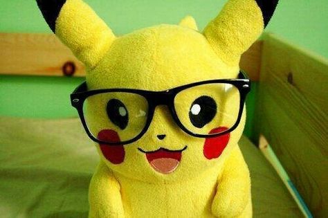 Nerd Pikachu Original Pikachu, Pikachu Pikachu, 2013 Swag Era, Pikachu Wallpaper, Nerd Glasses, Bizarre Art, Pics For Dp, Dp For Whatsapp, Whatsapp Dp Images