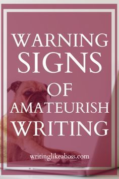 10 Warning Signs of Amateurish Writing & How to Fix Them Writers Notebook, Menulis Novel, Writing Childrens Books, Creative Writing Tips, English Writing Skills, Writers Write, Book Writing Tips, English Writing, Interview Tips