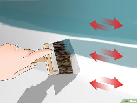 How to Paint Ombre Walls: 15 Steps (with Pictures) - wikiHow How To Paint Ombre Wall, Diy Ombre Wall, Ombre Walls, Ombre Painted Walls, Ombré Wall, Paint Smell, Ombre Paint, Beautiful Gradient, Wall Painting Techniques