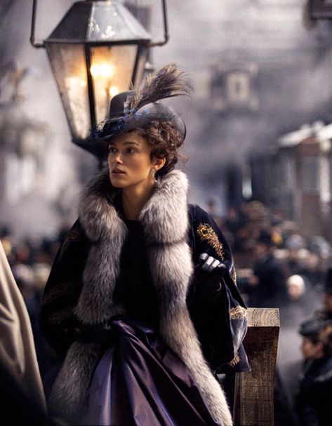 Anna Karenina Outfit, Russian Period Drama, Anna Karenina Aesthetic, Period Drama Costumes, Bellatrix Black, Joe Wright, Kiera Knightly, Emily Watson, Crinoline Dress