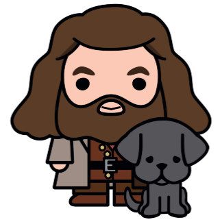 Cartoon Harry Potter Characters, Harry Potter Cute Drawings, Harry Potter Cartoon Art, Hagrid Cartoon, Harry Potter Desenho, Hagrid Harry Potter, Chibi Harry Potter, Harry Potter Kawaii, Harry Potter Hagrid