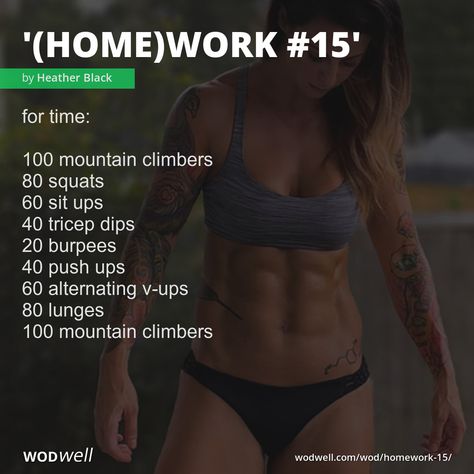 Ab Wod Crossfit, Simple Crossfit Workouts, Wod Workouts At Home No Equipment, Wod Nation Workouts, Home Wod Crossfit, Wod Workouts At Home, At Home Wods, Crossfit Body Weight Workout, Home Wod