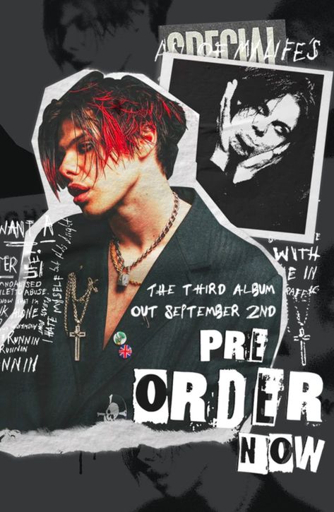 Yungblud Wallpaper, Emo Princess, Punk Poster, Dominic Harrison, Stay Weird, Picture Collage Wall, Picture Collage, Alter Ego, Room Posters