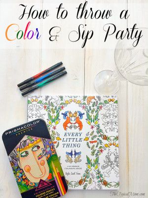 Throw a color and sip party at home with your friends! Inexpensive and SO fun to do! Prismacolor4me AD Coloring Party, Usborne Books Party, Moms Night, Party At Home, Thrifty Thursday, Youth Programs, Easy Canvas, Paint Night, Usborne Books