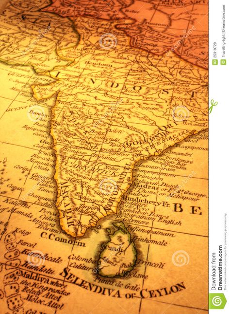 Ancient Map Of India And Sri Lanka  Focus Is On Madras  Map Is From Asian Maps, Ancient India Map, Map Of India, Maps Aesthetic, Ancient Map, Tea History, Ceylon Tea, India Map, Photo Background Images Hd