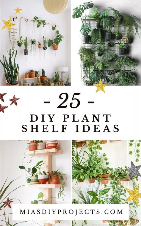 Plants On Shelves Decorating Ideas, Plant Wall Indoor Shelves, Corner Plant Wall Shelf, Plant Wall Shelf Ideas Kitchen, Plant Hanging Shelves, Plant Wall Shelf Ideas Bedroom, Hanging Plants Holder, Plants Shelves Indoor, Indoor Plant Shelving Ideas