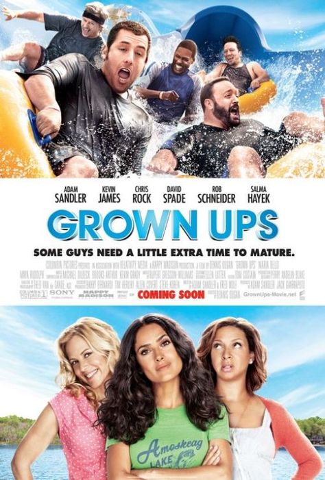 Grown Ups (2010) Kevin James, Steve Buscemi, Jamie Chung, Bon Film, Tv Series Online, Cameron Boyce, Adam Sandler, Grown Ups, About Time Movie