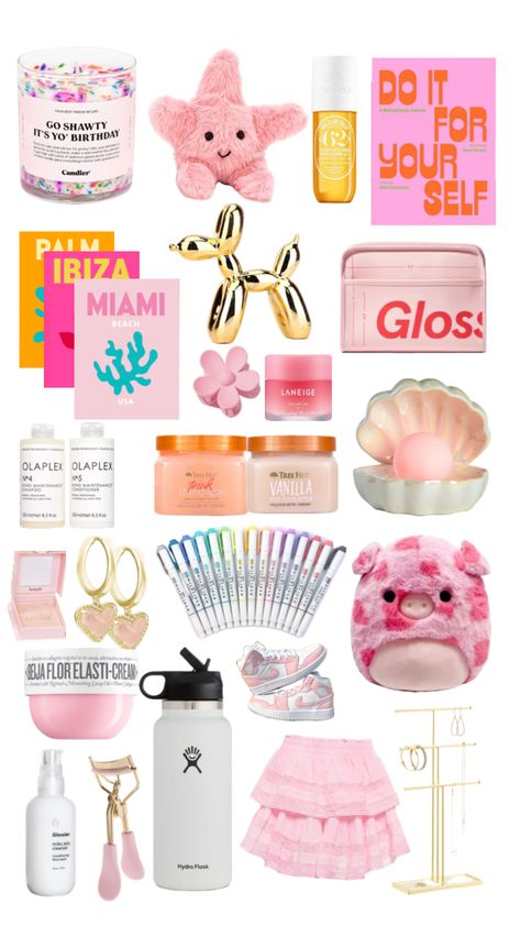 birthday wishlist Bday Gift List, Stuff To Add To Your Birthday List, Cute Things To Get For Your Birthday, Preppy Birthday Basket, Preppy Birthday Wish List, Preppy Gift Guide, Birthday Stuff For Teens, Preppy Birthday Gift Ideas, Preppy Birthday List