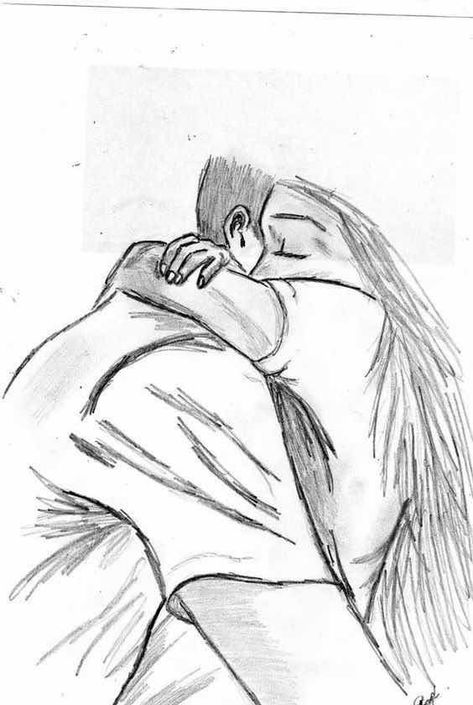 Love Dps Pencil Drawing Tutorials, 3d Pencil Drawings, Romantic Drawing, Couple Drawing, Sketches Of Love, Couple Sketch, Výtvarné Reference, Pencil Sketch Images, Easy Love Drawings