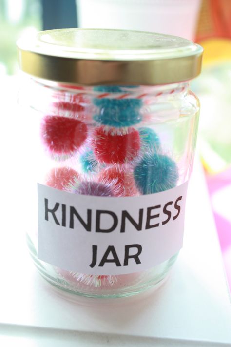 Teaching Kindness  Teaching my child how to be kind to others is probably one of the most important character lessons to me. Being kind to others can span from being thoughtful to others, having em… Kindness Jar Ideas, Kindness Jar For Kids, Kindness Jar, Character Values, Being Kind To Others, Being Thoughtful, Character Lessons, Social Media Checklist, Teaching Kindness