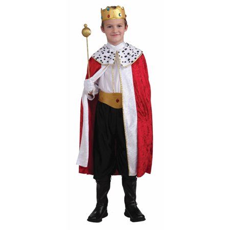 Medieval Dress, King Costume, Halloween Costume Accessories, Boy Costumes, Adult Halloween Costumes, Elegant Red, Red Design, Style And Grace, Halloween Costumes For Kids